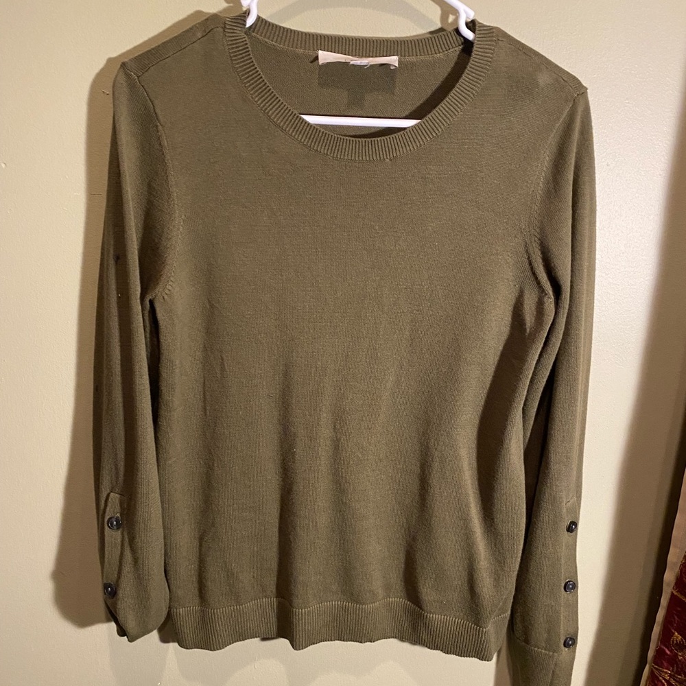 LOFT Olive Sweater